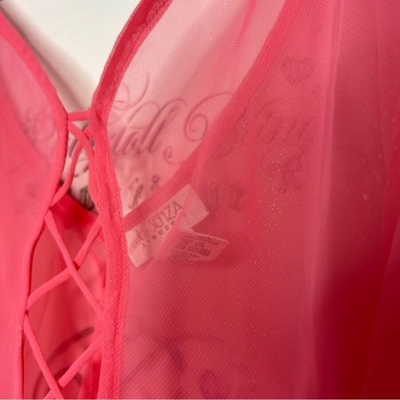 La senza dress sparkly rhinestone jewel lace up ties corset front sexy glitter - Picture 12 of 12